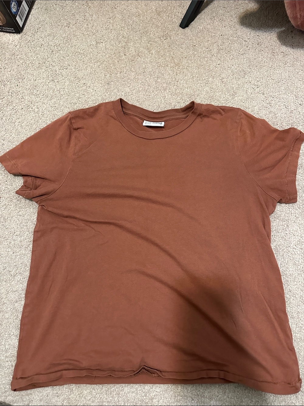 Women’s  Classic Crew Neck T-Shirt - Rust